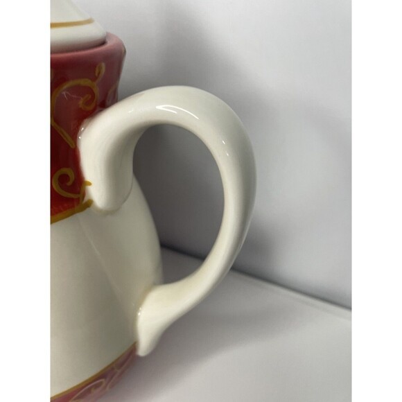 Dayspring Holiday NIB Christmas Teapot the meaning of the Christmas Wreath - Picture 10 of 12